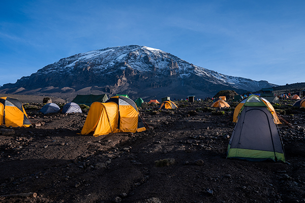 Kilimanjaro camp